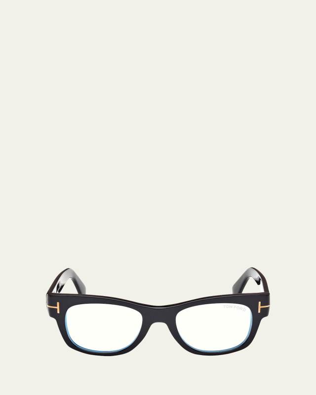 Blue Light Filtering Acetate Round Glasses