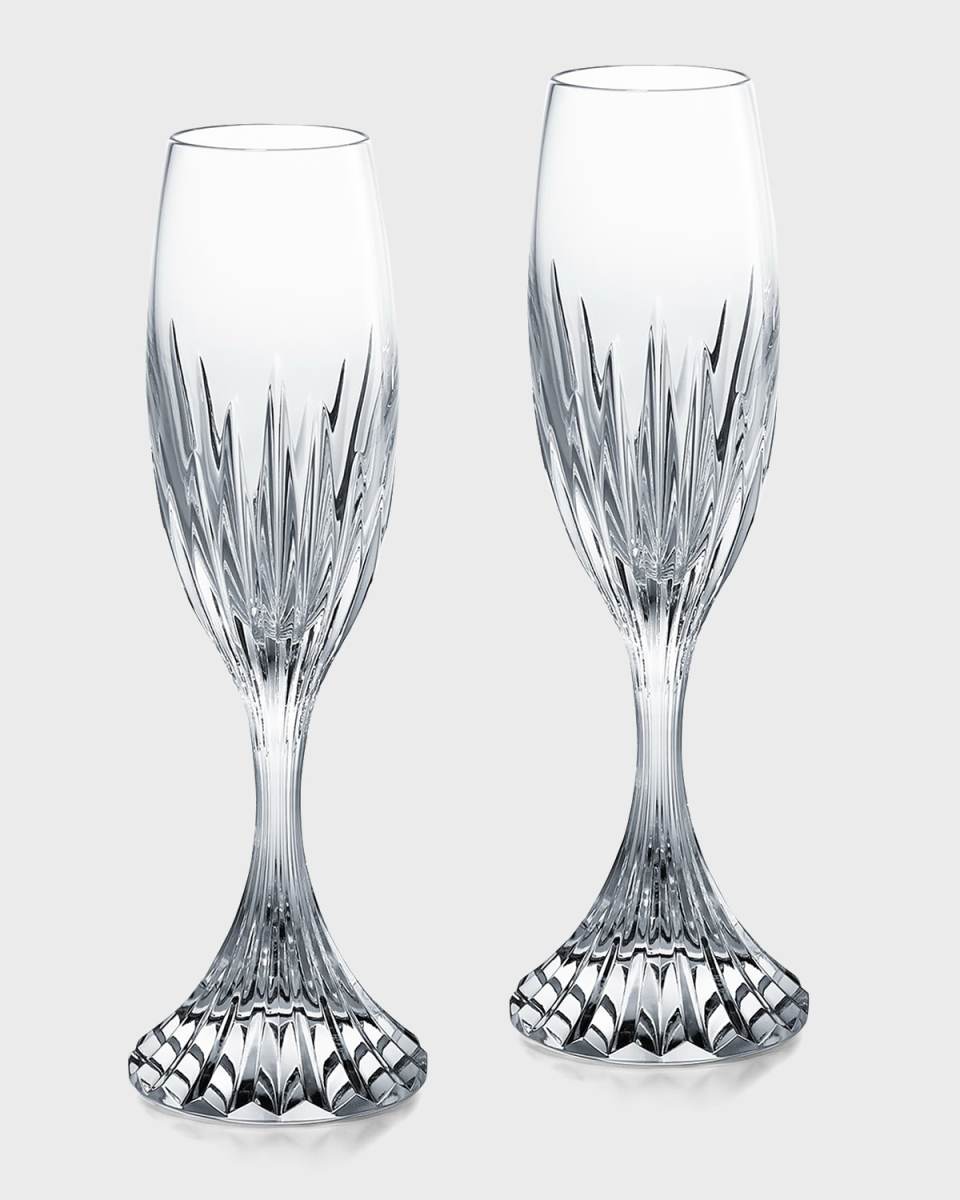Massena Champagne Flutes, Set of 2
