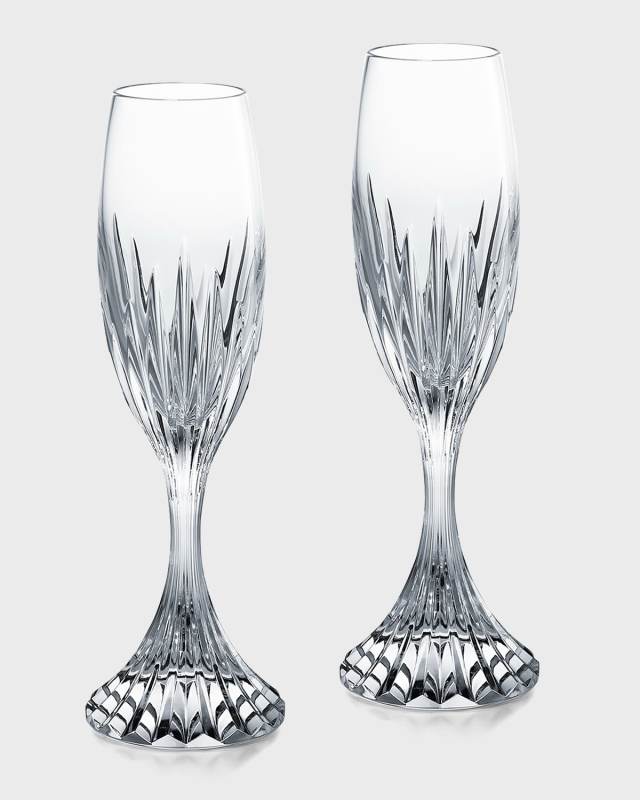 Massena Champagne Flutes, Set of 2