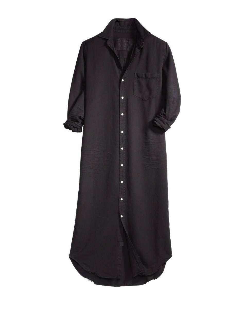 Rory Maxi Shirtdress Blackout