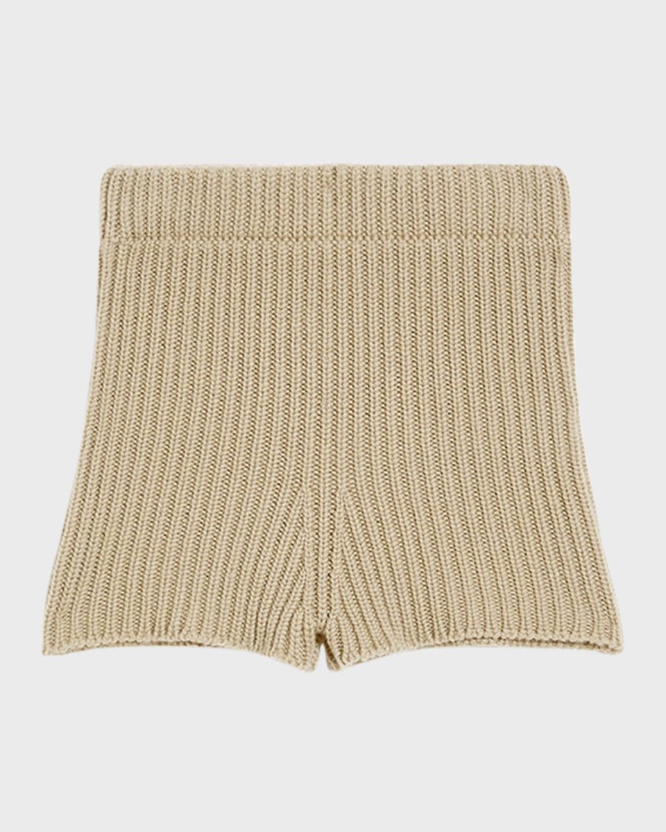 Knit Mini Shorts