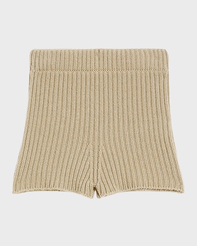 Knit Mini Shorts