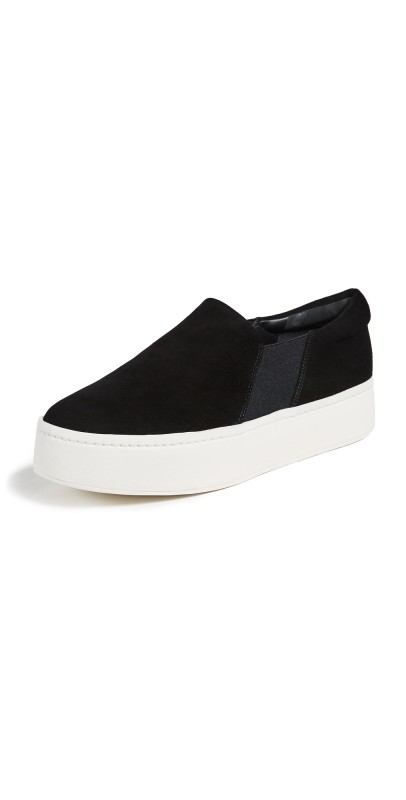 Vince Warren Platform Sneakers Black
