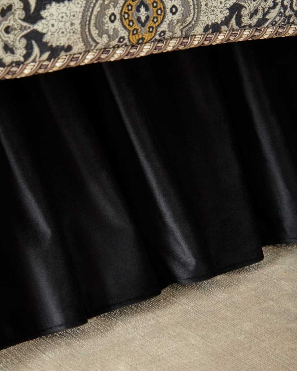Velvet California King Dust Skirt