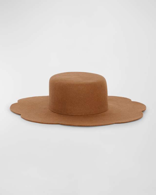Arne Felt Wide-Brim Hat