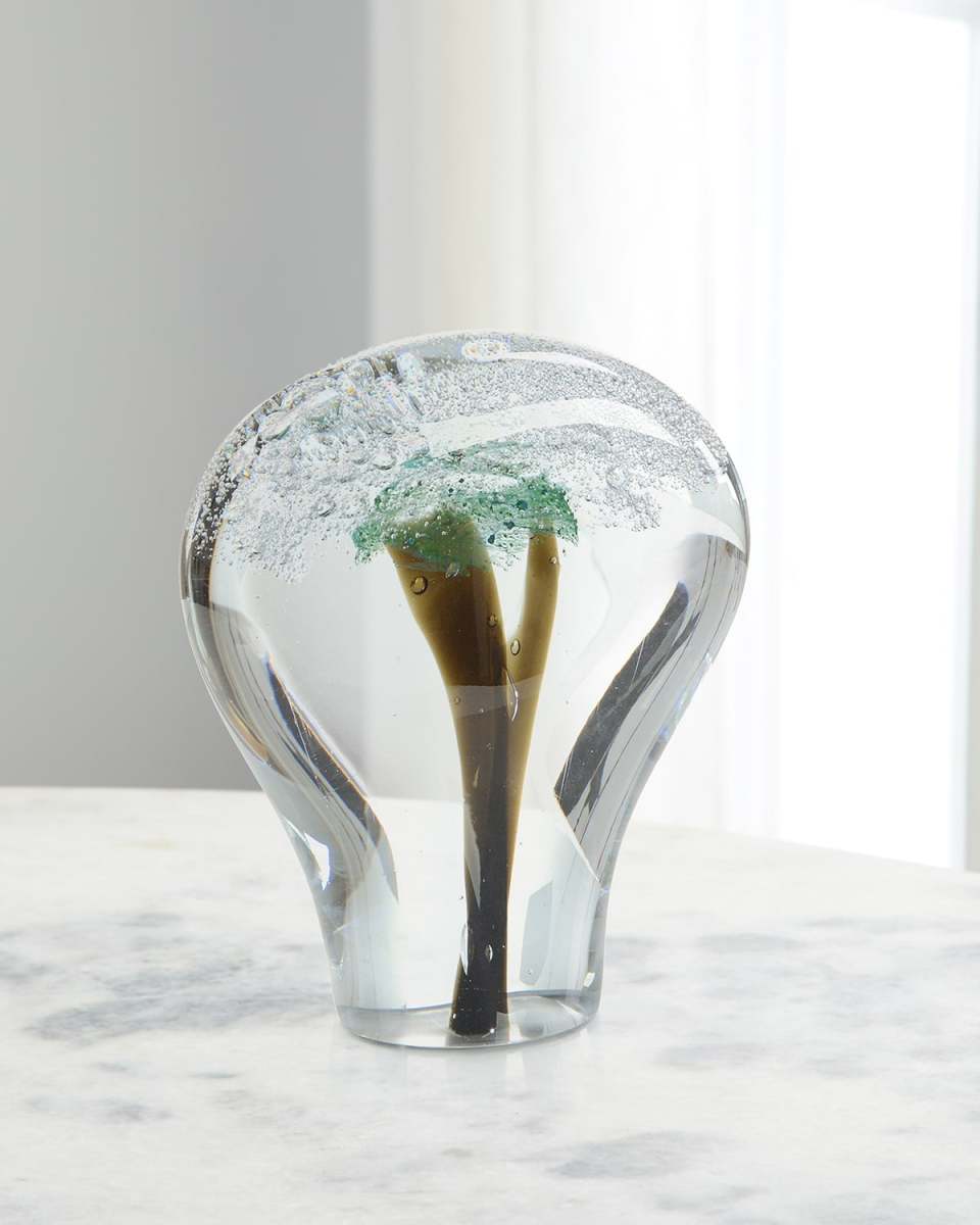 Floating Tree Handblown Glass Sculpture II
