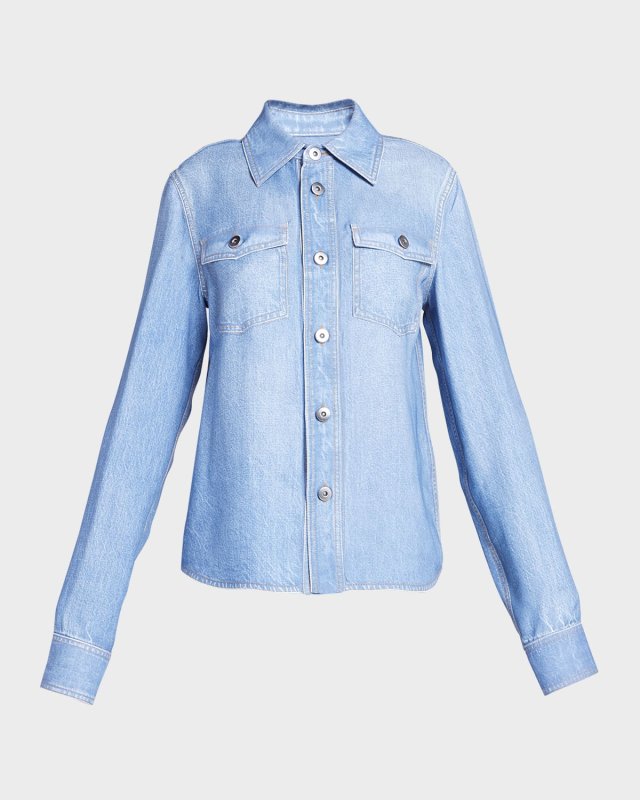 Button Down Denim Shirt