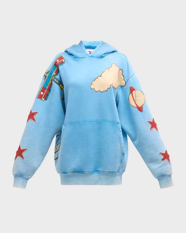 Killian Airplane Stoned Long-Sleeve Hoodi