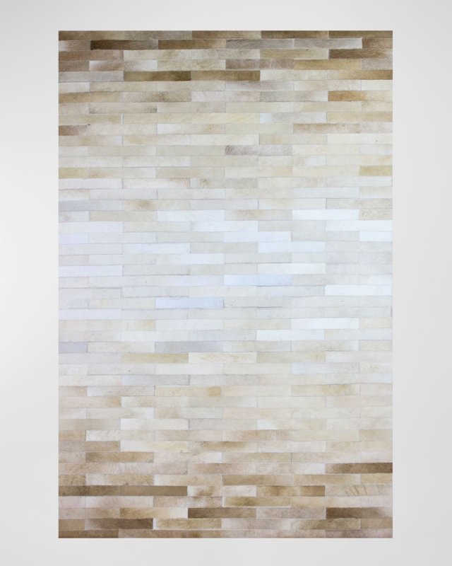 Julian Hair on Hide Rug, 5' x 8'