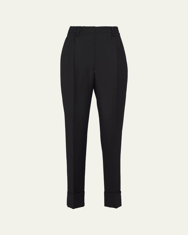 Skinny Leg Light Mohair Pants