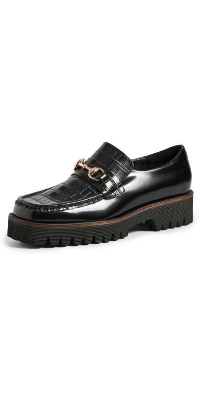 Intentionally Blank HK-2 Loafers Black