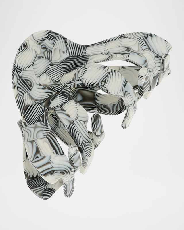 Miranda Abstract Acetate Jaw Clip