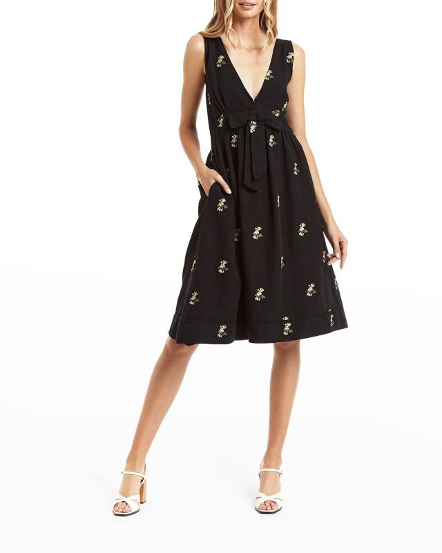 Carole Knee-Length A-Line Dress