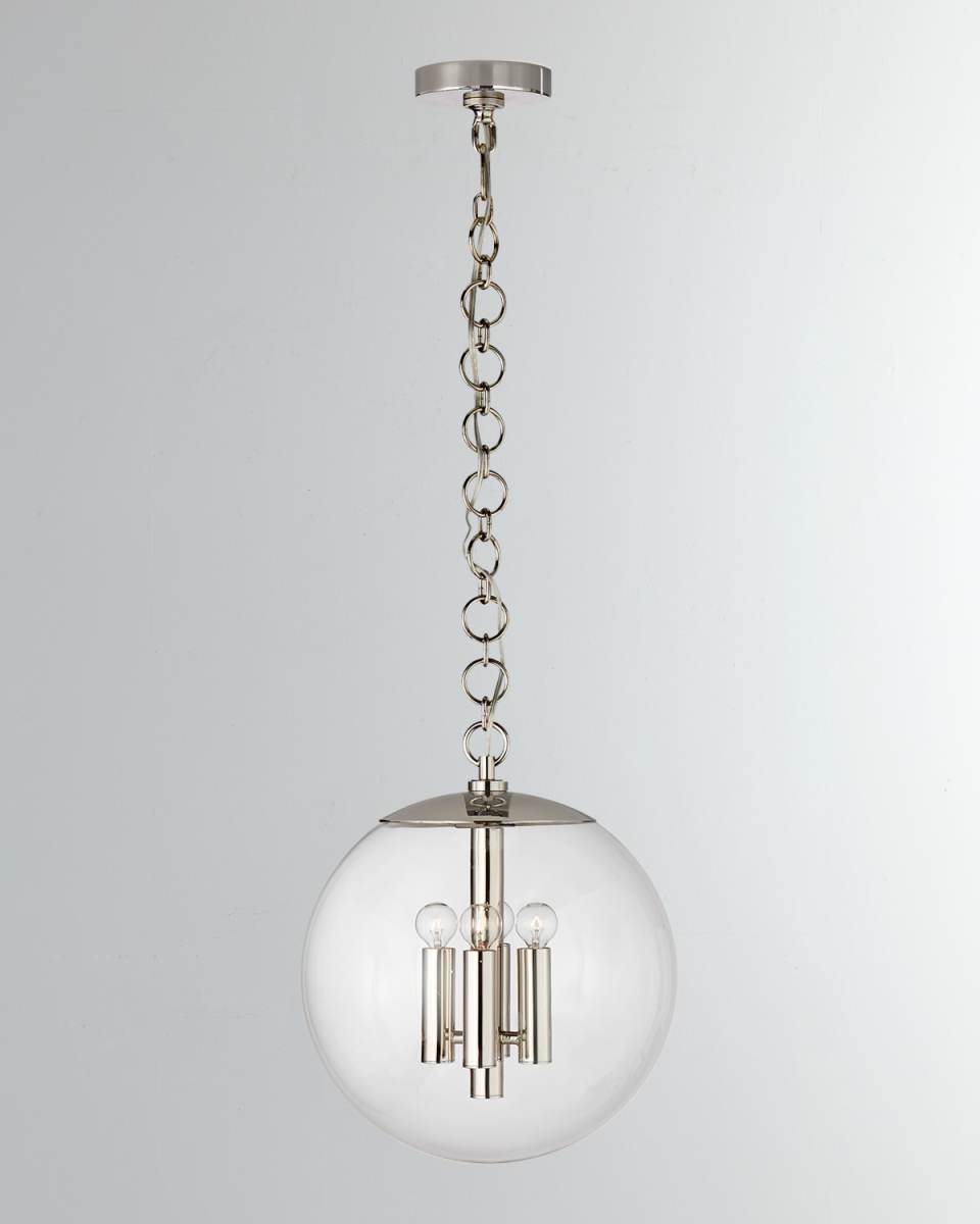 Turenne Medium Globe Pendant By AERIN