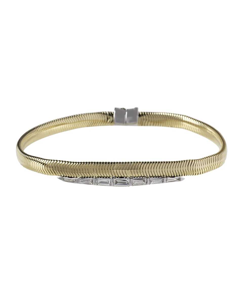 Feelings 18k Diamond Baguette Bracelet