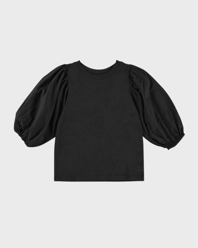 Girl's Kayla Puff Sleeve Shirt, Size S-L