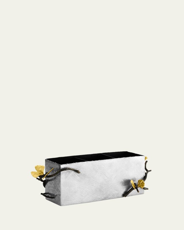 Butterfly Ginkgo Cutlery Caddy