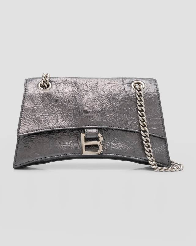 Crush Small Metallic Chain Bag