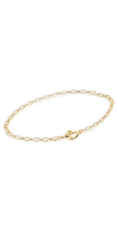 Gorjana Parker Heart Mini Bracelet Gold