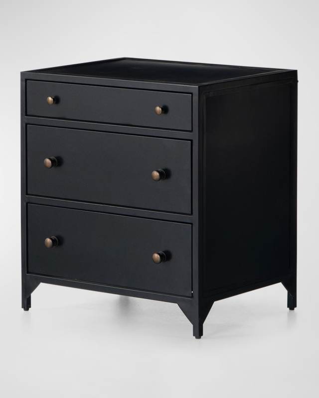 Belmont 3-Drawer Nightstand