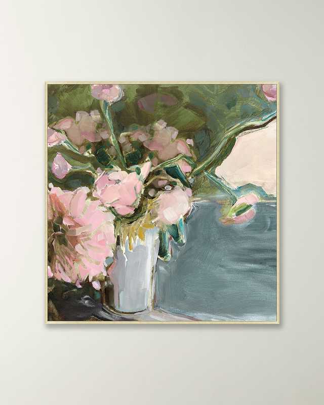 'Cotton Candy Florals' Wall Art