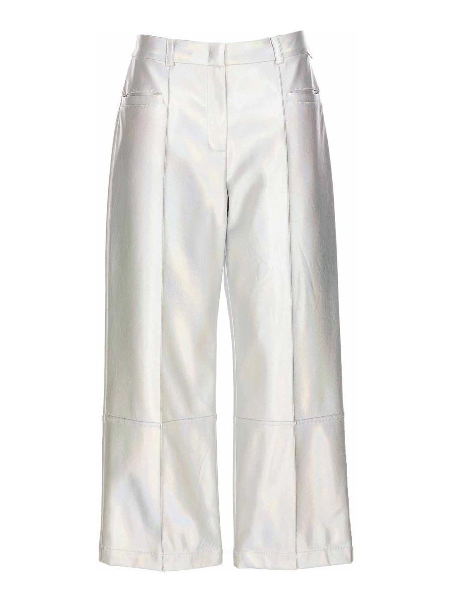 Liu Jo Pantalons Décontractés - Argent