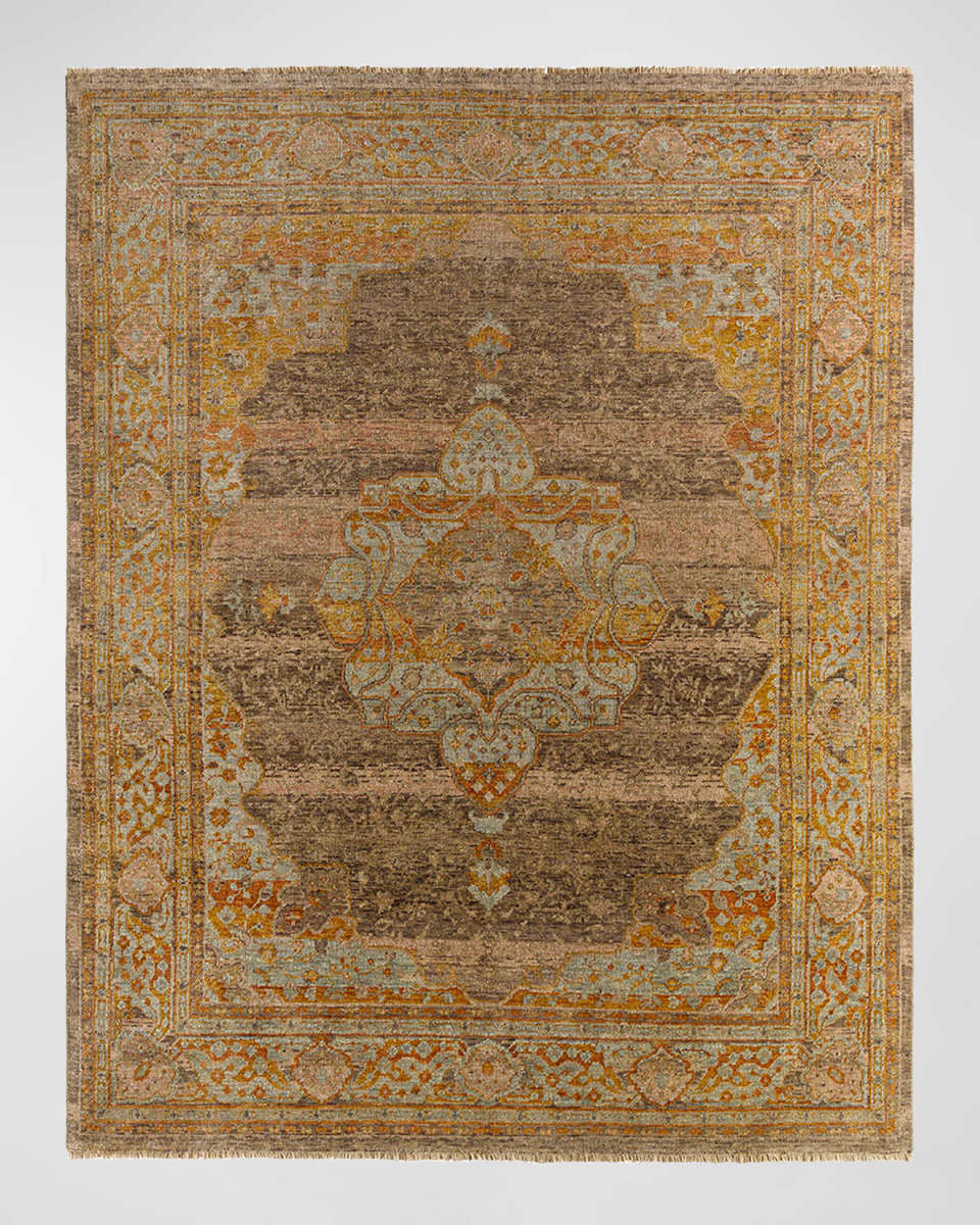 Cappadocia Brown Hand-Knotted Rug, 8' x 11'