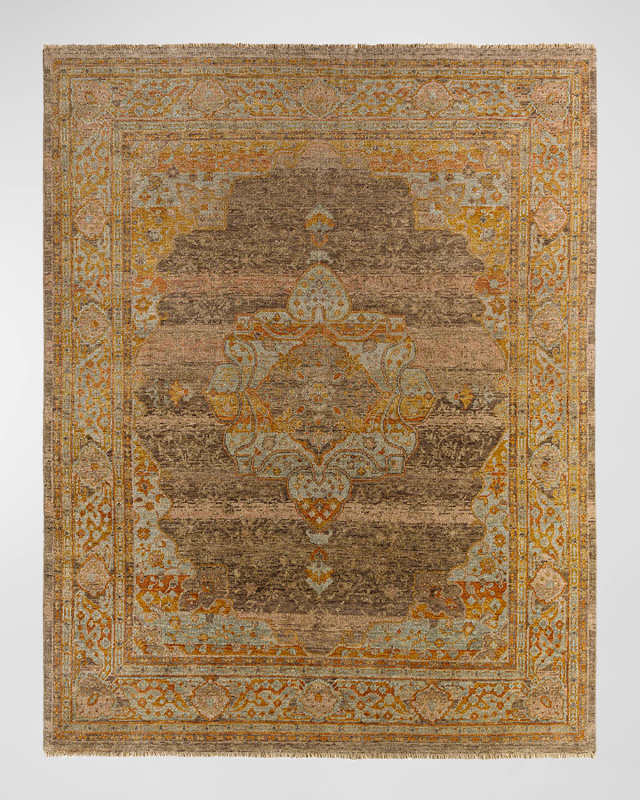 Cappadocia Brown Hand-Knotted Rug, 8' x 11'
