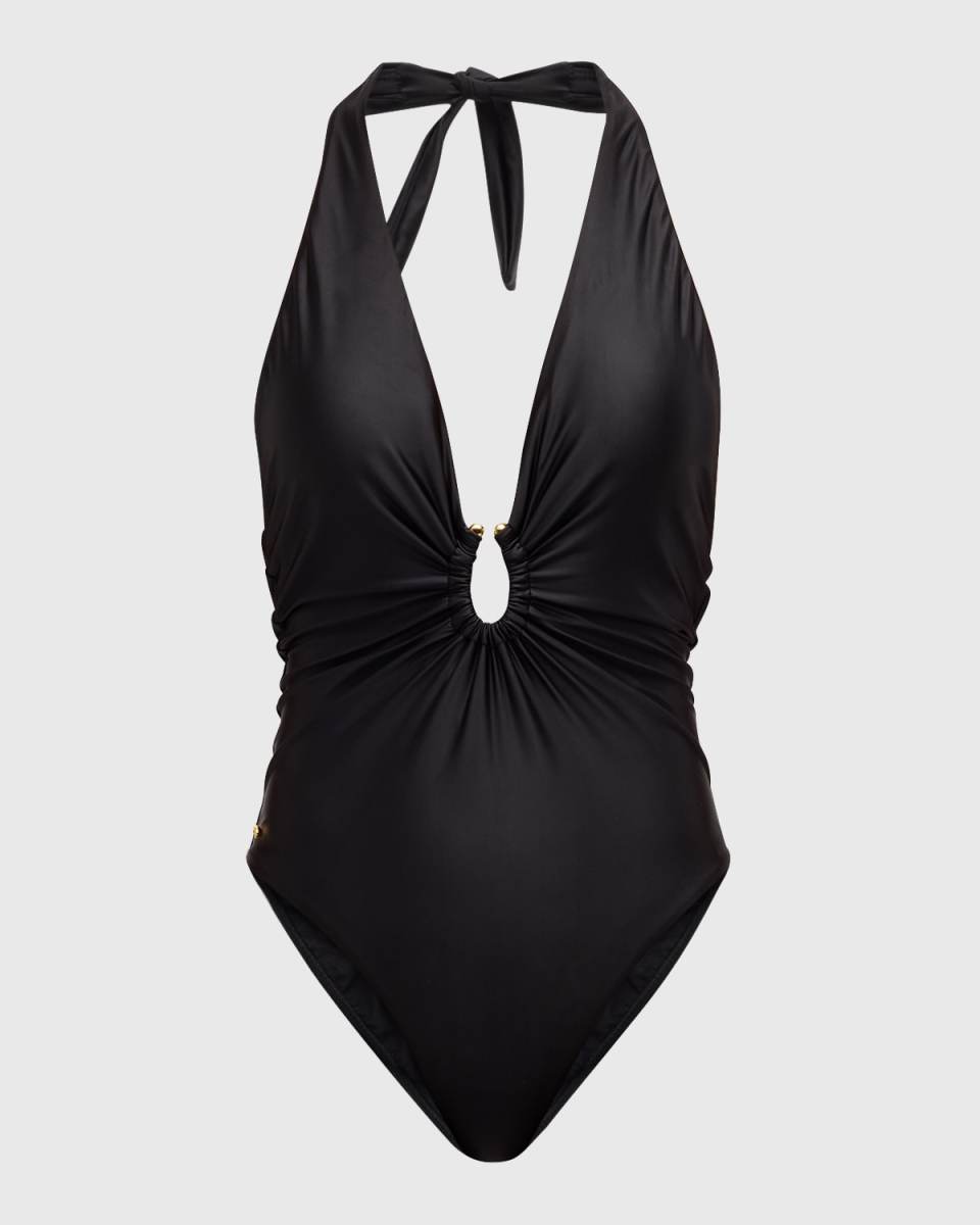 Plunge Detail One-Piece Swimsuit