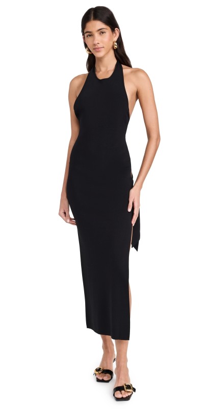 SIMONMILLER Junjo Knit Dress Black