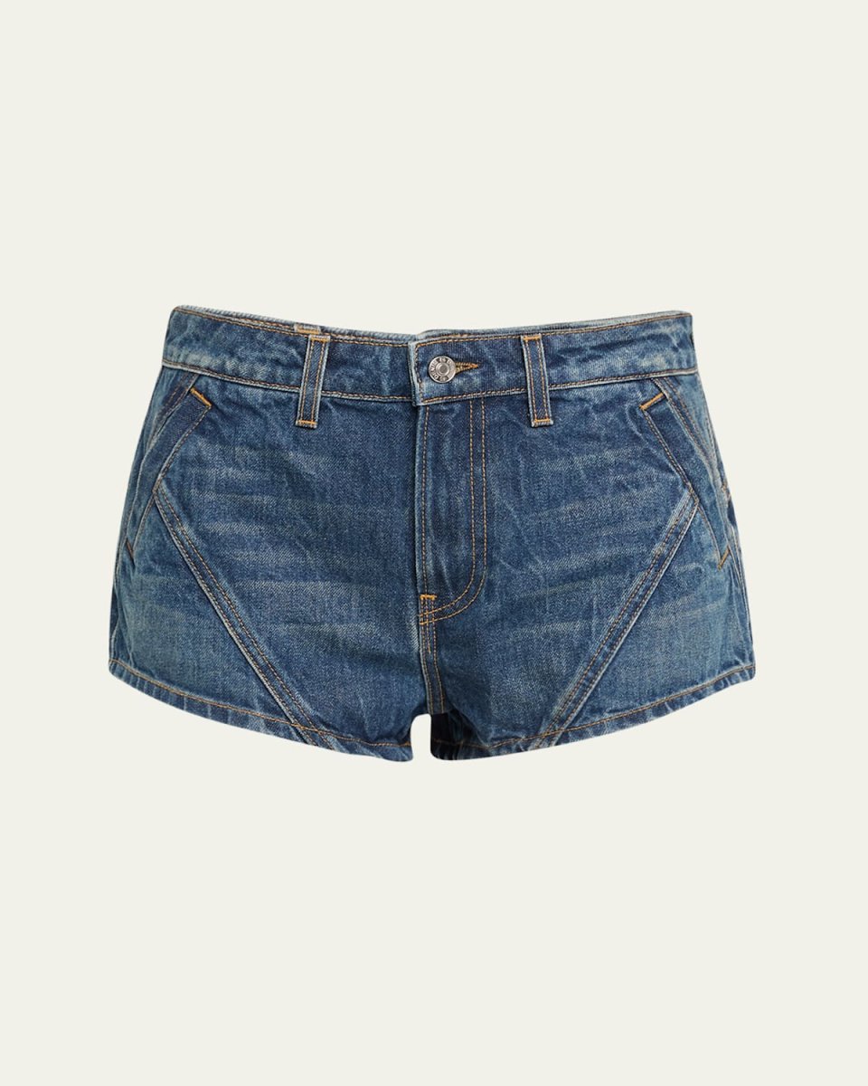 Hart Moto Denim Shorts