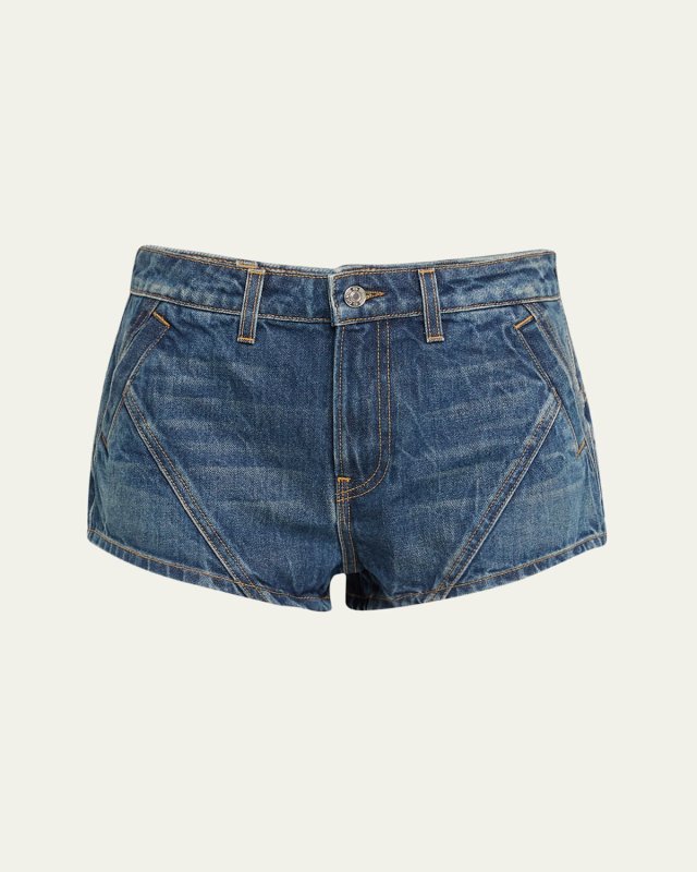 Hart Moto Denim Shorts