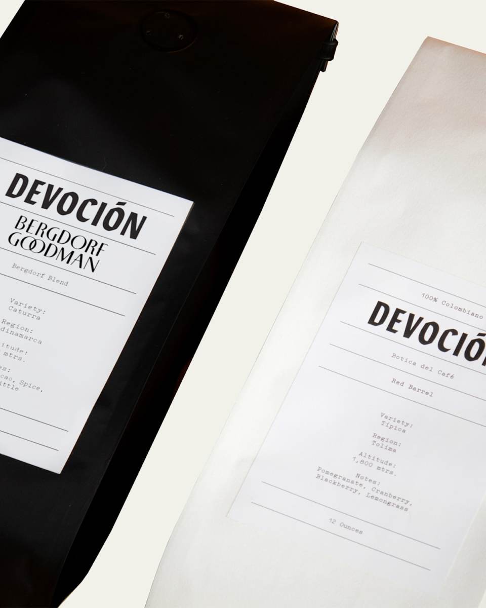 Two-Bag Coffee Bundle - Red Barrel & Bergdorf Goodman Blend