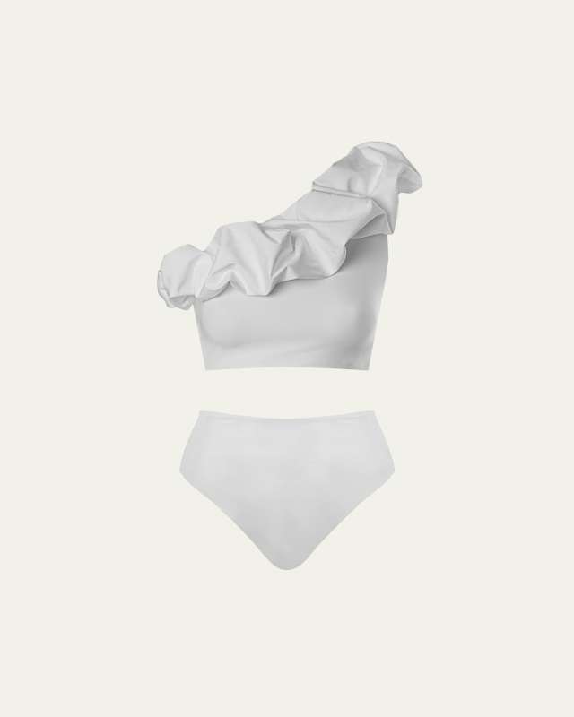 Merly Two-Piece Asymmetric Bikini Set