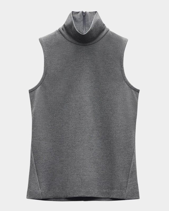 Irina Ponte Turtleneck Tank Top