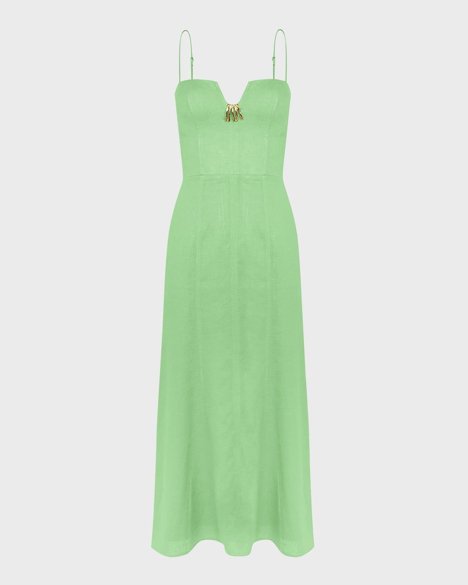 Solid Lilith Maxi Dress