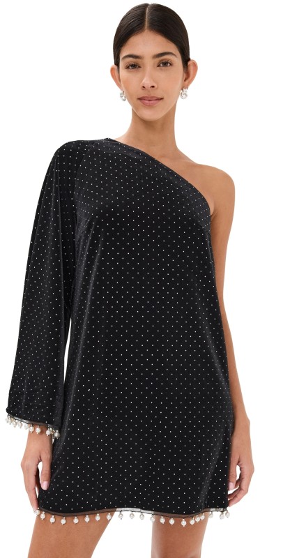 Borgo de Nor Vida Velvet Dress Black