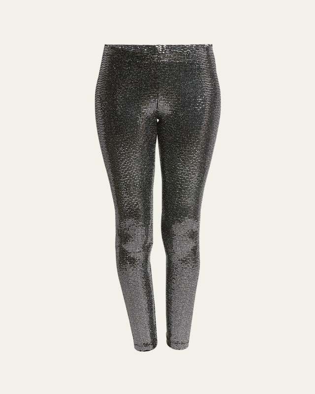 Joshua Shiny Jersey Skinny Leg Pants