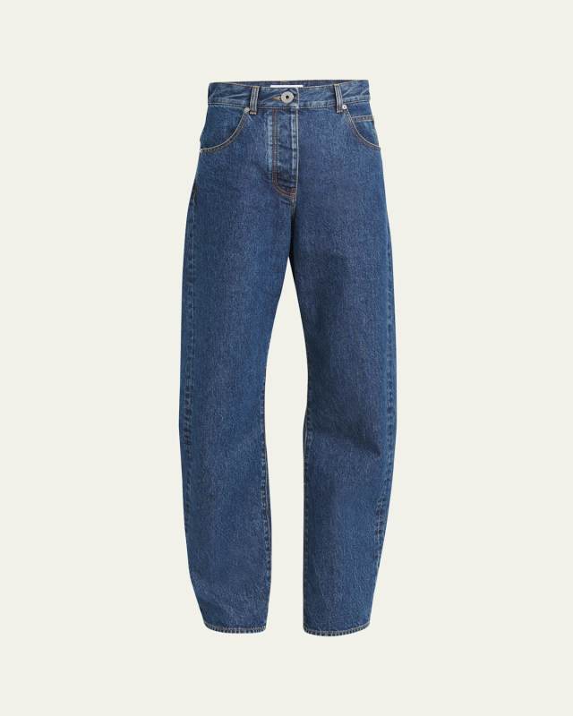 Straight Leg Denim Pants