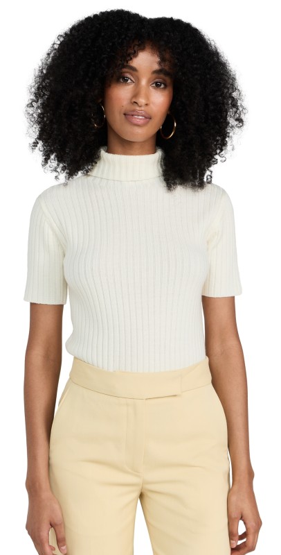 STAUD Lilou Sweater Ivory
