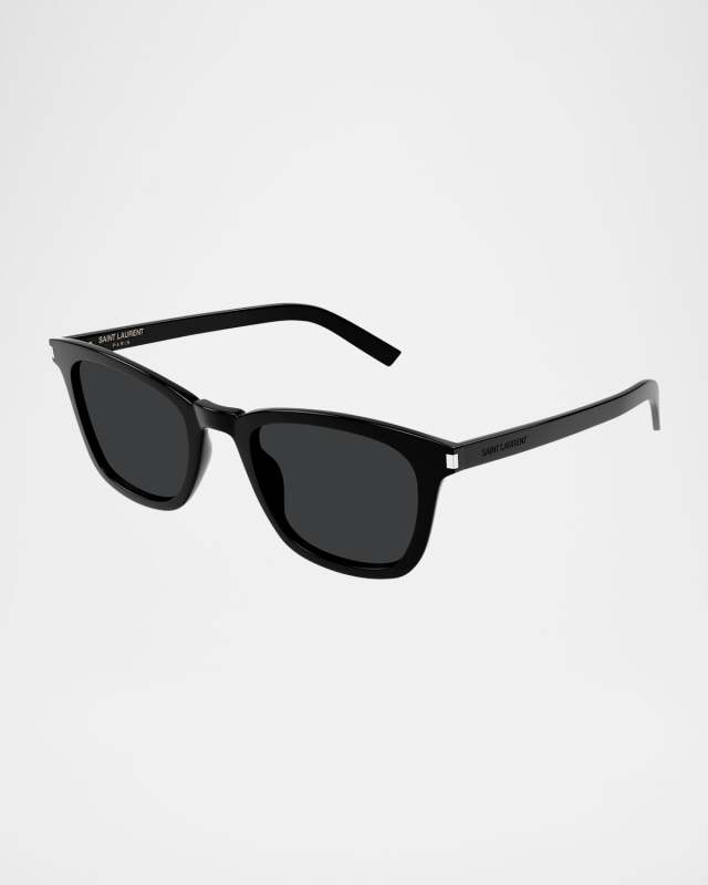 Slim Square Acetate Sunglasses