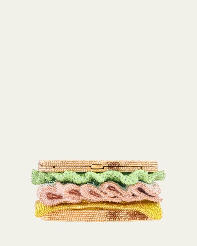Lightly Toasted Crystal Sandwich Minaudiere