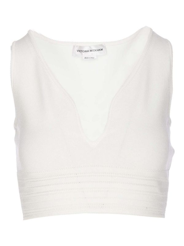 Victoria Beckham Top - Blanc