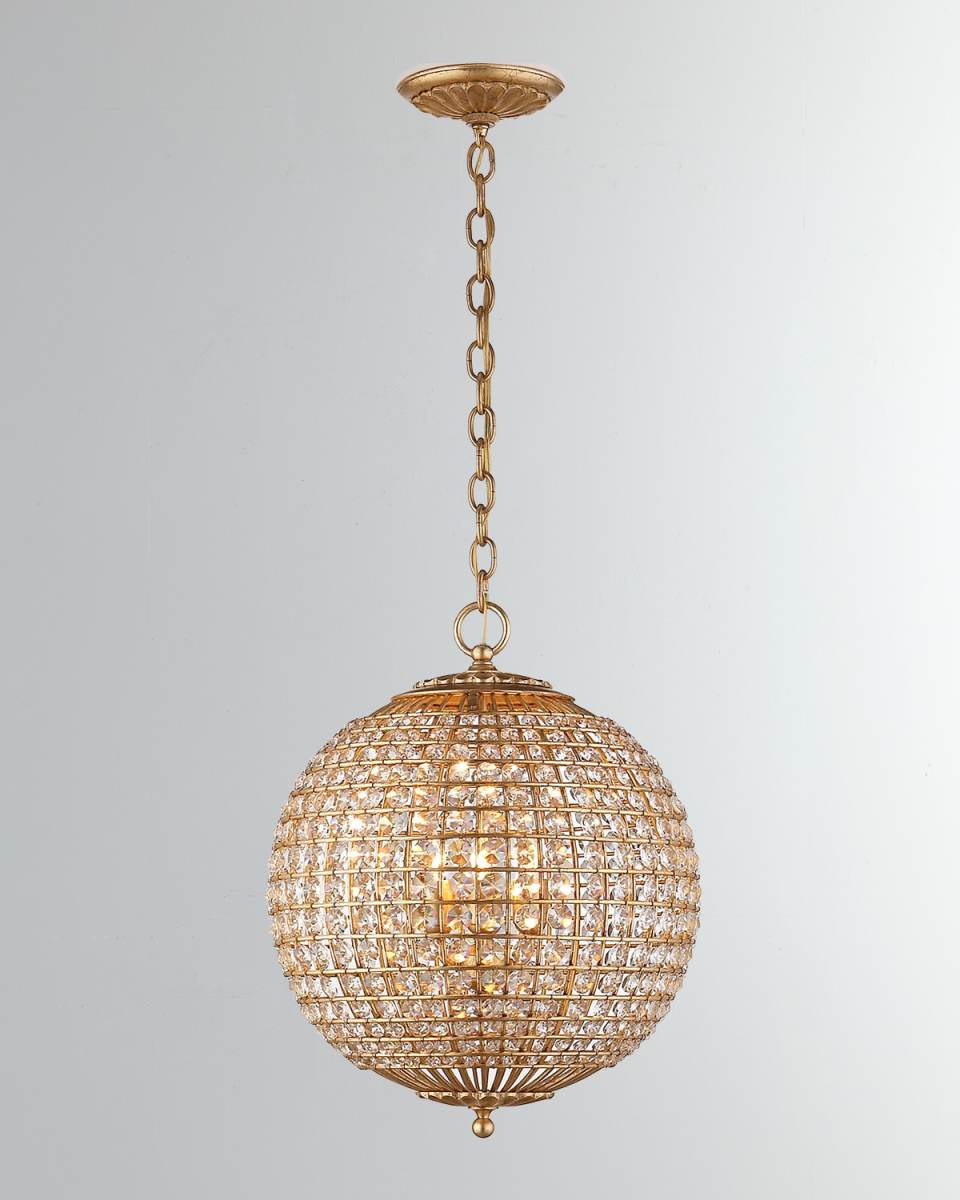 Renwick Small Sphere Chandelier By AERIN