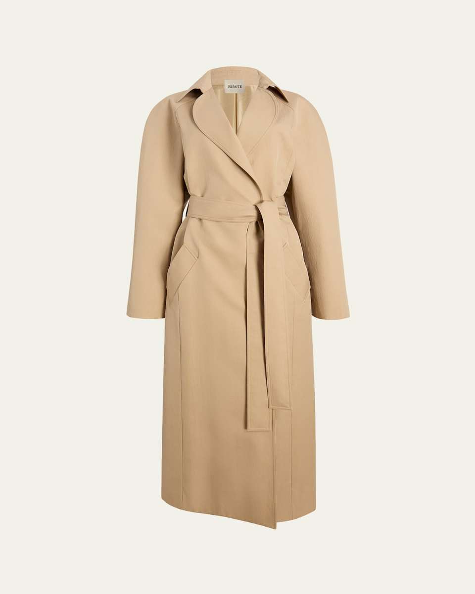 Roth Belted Long Trench Coat
