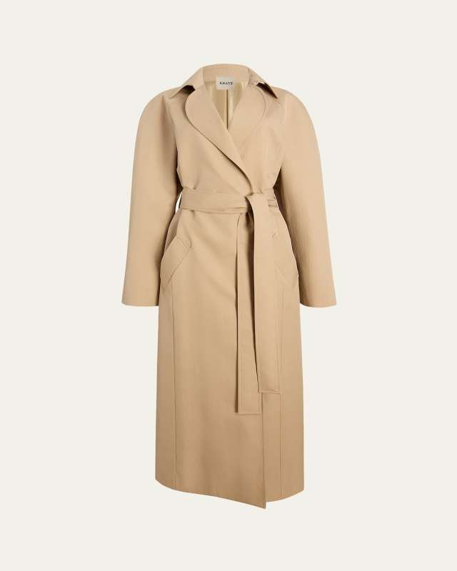 Roth Belted Long Trench Coat