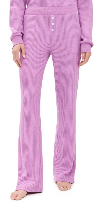 PJ Salvage Seeing Stripes Pants Lilac