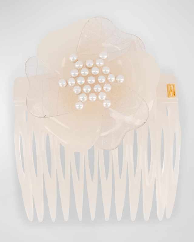 Pearly Acetate Side Comb