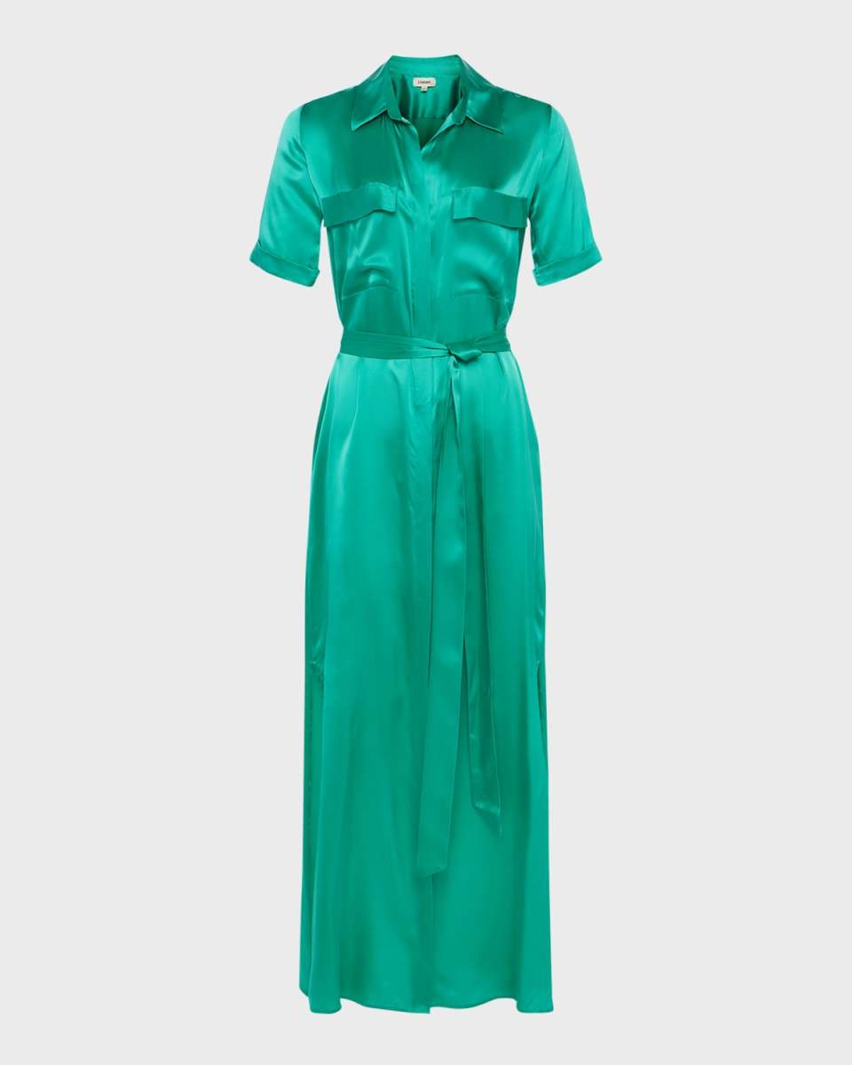Klement Cargo-Pocket Maxi Dress