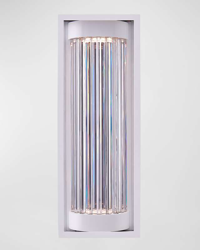 Cilindro LED Outdoor Sconce, 28"